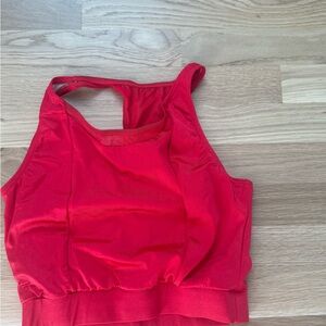 Red Women's Sports Bra
